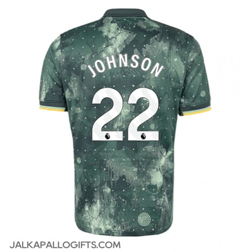 Tottenham Hotspur Brennan Johnson #22 Kolmaspaita 2024-25 Lyhythihainen